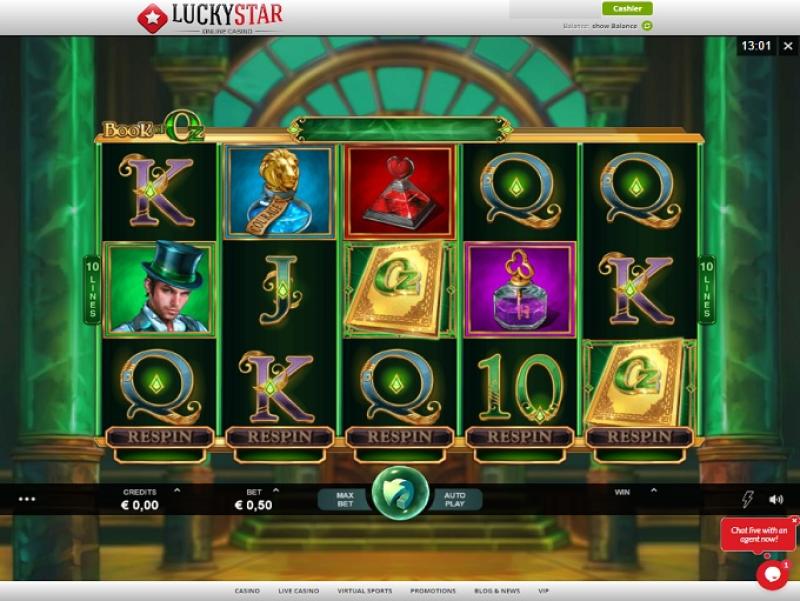 Lucky Star create a new account for real money games 17